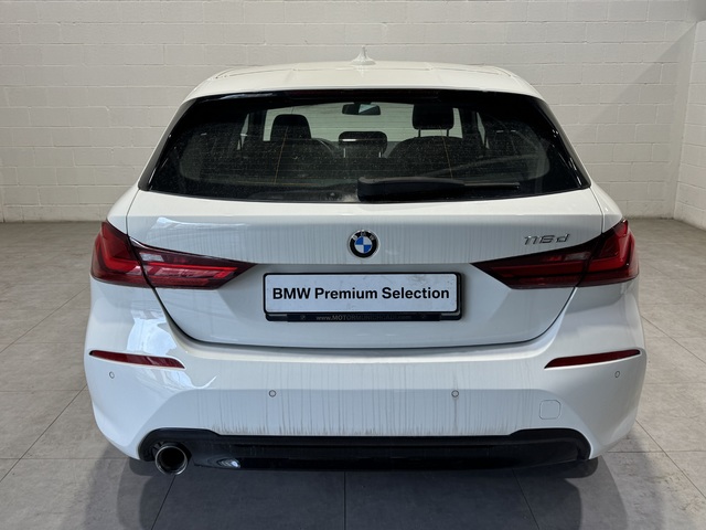 BMW Serie 1 116d color Blanco. Año 2020. 85KW(116CV). Diésel. En concesionario Motor Munich Cadi - Manresa - VO de Barcelona