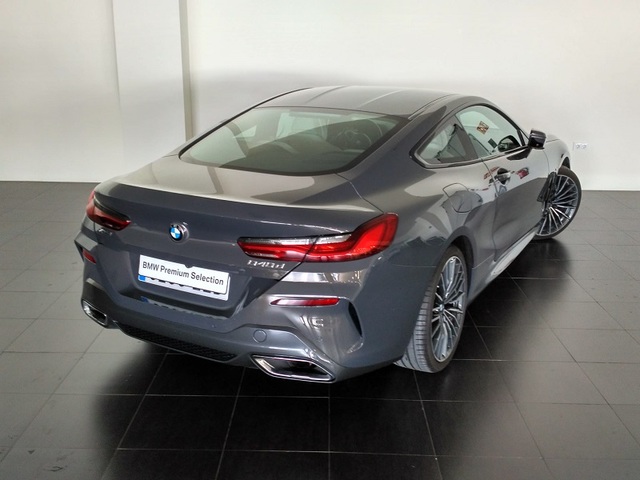 BMW Serie 8 840d Coupe color Gris. Año 2018. 235KW(320CV). Diésel. En concesionario Albamocion S.L. ALBACETE de Albacete