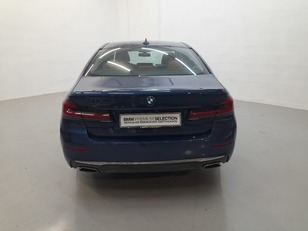 BMW Serie 5 520d color Azul. Año 2021. 140KW(190CV). Diésel. En concesionario Cabrero Motorsport de Huesca