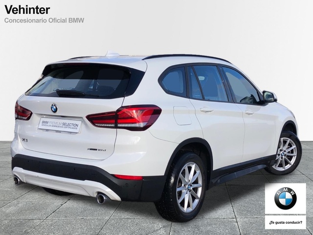 BMW X1 xDrive18d color Blanco. Año 2020. 110KW(150CV). Diésel. En concesionario Vehinter Getafe de Madrid