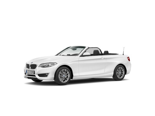 BMW Serie 2 218d Cabrio color Blanco. Año 2017. 110KW(150CV). Diésel. En concesionario Móvil Begar Alicante de Alicante