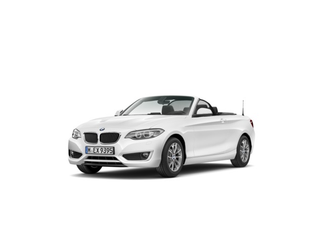 BMW Serie 2 218d Cabrio color Blanco. Año 2017. 110KW(150CV). Diésel. En concesionario Móvil Begar Alicante de Alicante