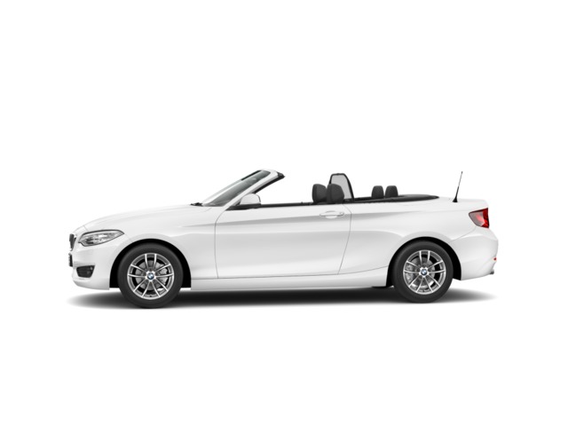 BMW Serie 2 218d Cabrio color Blanco. Año 2017. 110KW(150CV). Diésel. En concesionario Móvil Begar Alicante de Alicante