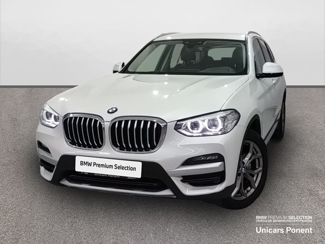 BMW X3 xDrive20d color Blanco. Año 2020. 140KW(190CV). Diésel. En concesionario Unicars Ponent de Lleida