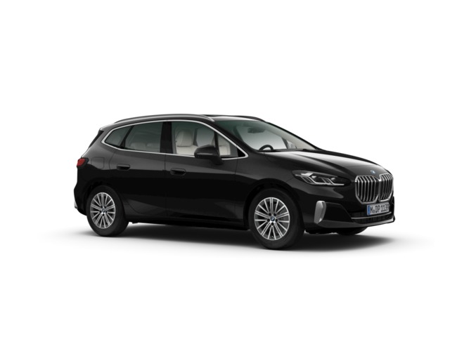 BMW Serie 2 218d Active Tourer color Negro. Año 2024. 110KW(150CV). Diésel. En concesionario BYmyCAR Madrid - Alcalá de Madrid