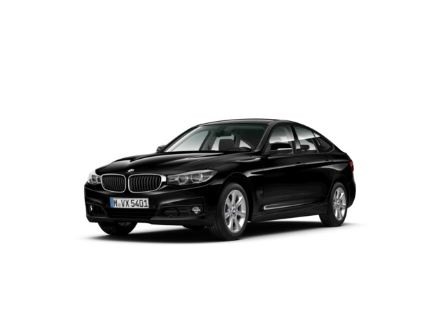 BMW Serie 3 318d Gran Turismo color Negro. Año 2019. 110KW(150CV). Diésel. En concesionario Autogal de Ourense