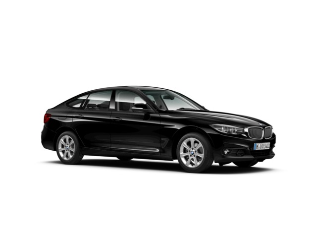 BMW Serie 3 318d Gran Turismo color Negro. Año 2019. 110KW(150CV). Diésel. En concesionario Autogal de Ourense