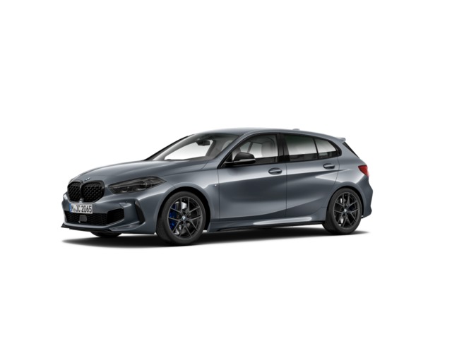 BMW Serie 1 M135i color Gris. Año 2024. 225KW(306CV). Gasolina. En concesionario Celtamotor Lalín de Pontevedra