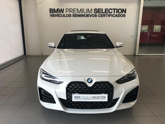 BMW Serie 4 420d Gran Coupe color Blanco. Año 2023. 140KW(190CV). Diésel. En concesionario Lurauto Gipuzkoa de Guipuzcoa