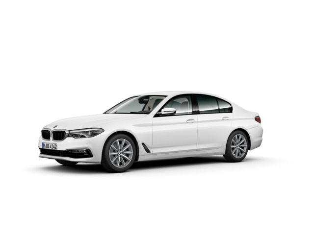 BMW Serie 5 520d color Blanco. Año 2019. 140KW(190CV). Diésel. En concesionario Albamocion S.L. ALBACETE de Albacete