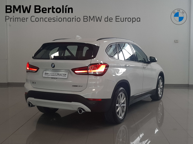 BMW X1 sDrive18d color Blanco. Año 2019. 110KW(150CV). Diésel. En concesionario Automoviles Bertolin S.L. de Valencia