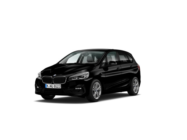 BMW Serie 2 218d Active Tourer color Negro. Año 2020. 110KW(150CV). Diésel. En concesionario Hispamovil Elche de Alicante