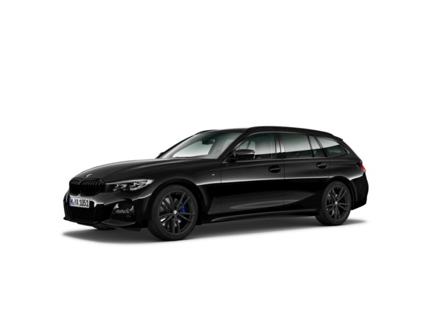 BMW Serie 3 330d Touring color Negro. Año 2021. 210KW(286CV). Diésel. En concesionario Oliva Motor Girona de Girona