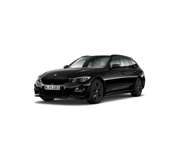 BMW Serie 3 330d Touring color Negro. Año 2021. 210KW(286CV). Diésel. En concesionario Oliva Motor Girona de Girona