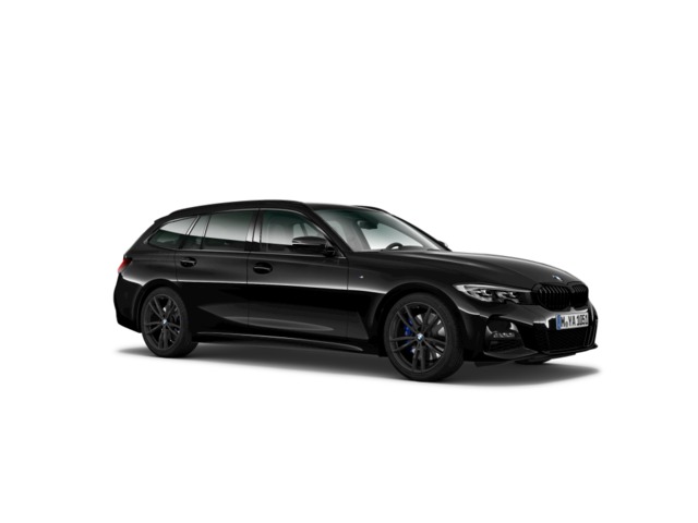 BMW Serie 3 330d Touring color Negro. Año 2021. 210KW(286CV). Diésel. En concesionario Oliva Motor Girona de Girona