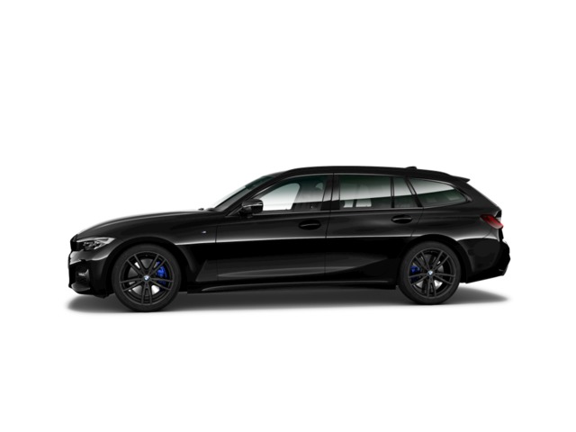 BMW Serie 3 330d Touring color Negro. Año 2021. 210KW(286CV). Diésel. En concesionario Oliva Motor Girona de Girona