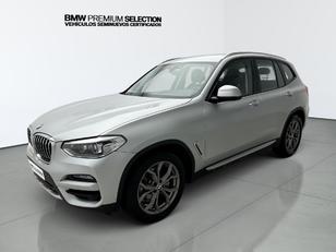 Fotos de BMW X3 xDrive20d color Gris Plata. Año 2021. 140KW(190CV). Diésel. En concesionario Automotor Premium Viso - Málaga de Málaga