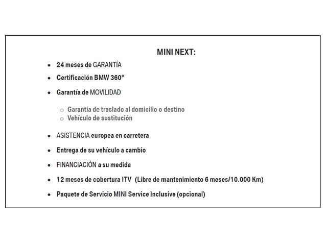 fotoG 9 del MINI MINI 3 Puertas Cooper SE 160 kW (218 CV) 218cv Eléctrico del 2024 en Girona