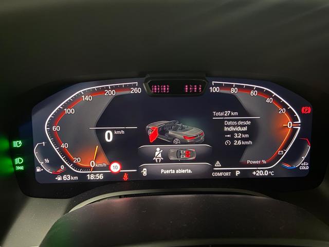 BMW Serie 8 840i Cabrio color Negro. Año 2024. 250KW(340CV). Gasolina. En concesionario BYmyCAR Madrid - Alcalá de Madrid