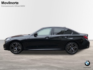 Fotos de BMW Serie 3 330e color Negro. Año 2024. 215KW(292CV). Híbrido Electro/Gasolina. En concesionario Movilnorte El Carralero de Madrid