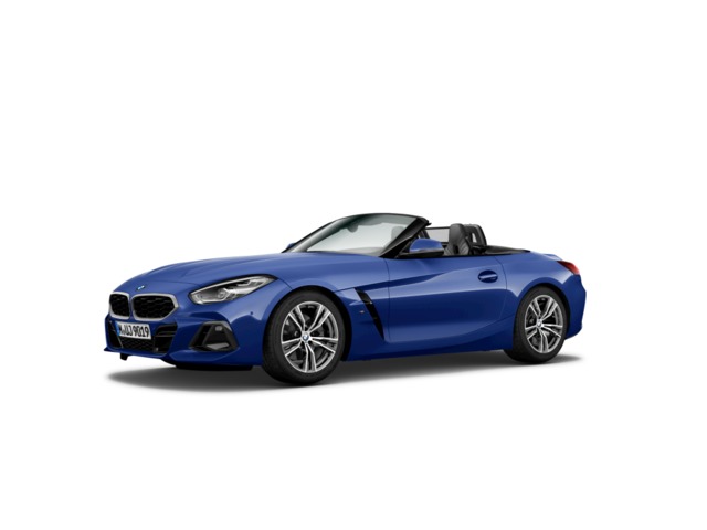 BMW Z4 sDrive20i Cabrio color Azul. Año 2024. 145KW(197CV). Gasolina. En concesionario Movilnorte El Plantio de Madrid