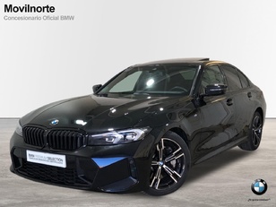 BMW Serie 3 330i color Negro. Año 2024. 180KW(245CV). Gasolina. 