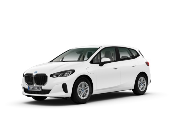 BMW Serie 2 225e Active Tourer color Blanco. Año 2024. 180KW(245CV). Híbrido Electro/Gasolina. En concesionario Motri Motor Jaén de Jaén