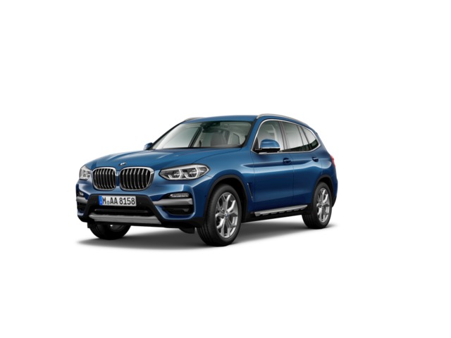 BMW X3 xDrive20d color Azul. Año 2021. 140KW(190CV). Diésel. En concesionario Augusta Aragon S.A. de Zaragoza