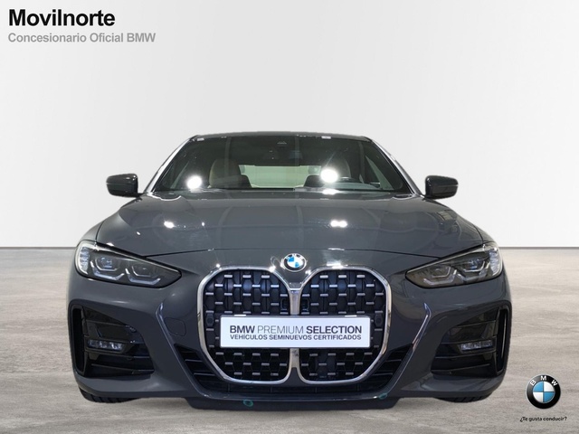 BMW Serie 4 430i Coupe color Gris. Año 2020. 190KW(258CV). Gasolina. En concesionario Movilnorte El Plantio de Madrid