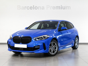 Fotos de BMW Serie 1 116d color Azul. Año 2019. 85KW(116CV). Diésel. En concesionario Barcelona Premium -- GRAN VIA de Barcelona