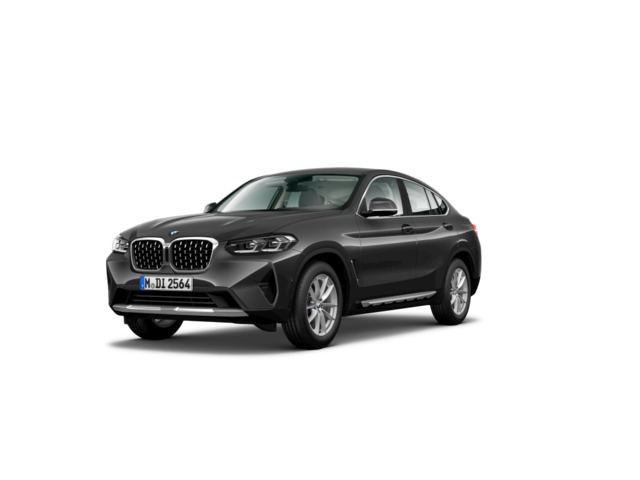 BMW X4 xDrive20d color Gris. Año 2022. 140KW(190CV). Diésel. En concesionario Augusta Aragon S.A. de Zaragoza