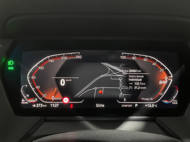 BMW Serie 2 218d Gran Coupe color Rojo. Año 2024. 110KW(150CV). Diésel. En concesionario Hispamovil, Orihuela de Alicante