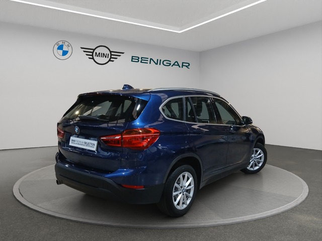 BMW X1 sDrive18d color Azul. Año 2017. 110KW(150CV). Diésel. En concesionario ALZIRA Automoviles Fersan, S.A. de Valencia