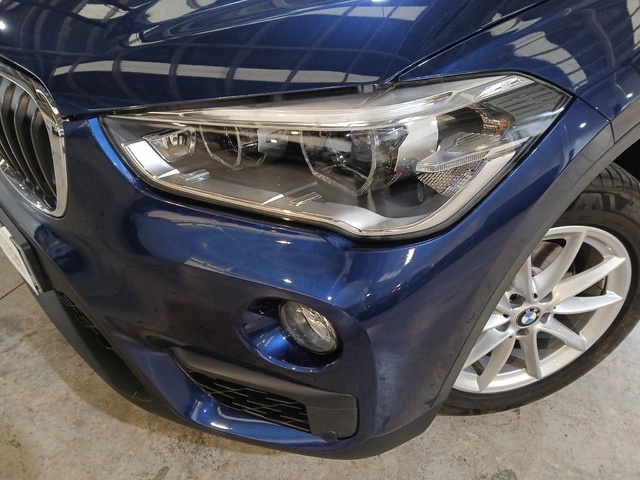 BMW X1 sDrive18d color Azul. Año 2017. 110KW(150CV). Diésel. En concesionario ALZIRA Automoviles Fersan, S.A. de Valencia