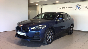 Fotos de BMW X2 xDrive25e color Azul. Año 2021. 162KW(220CV). Híbrido Electro/Gasolina. En concesionario BYmyCAR Madrid - Alcalá de Madrid