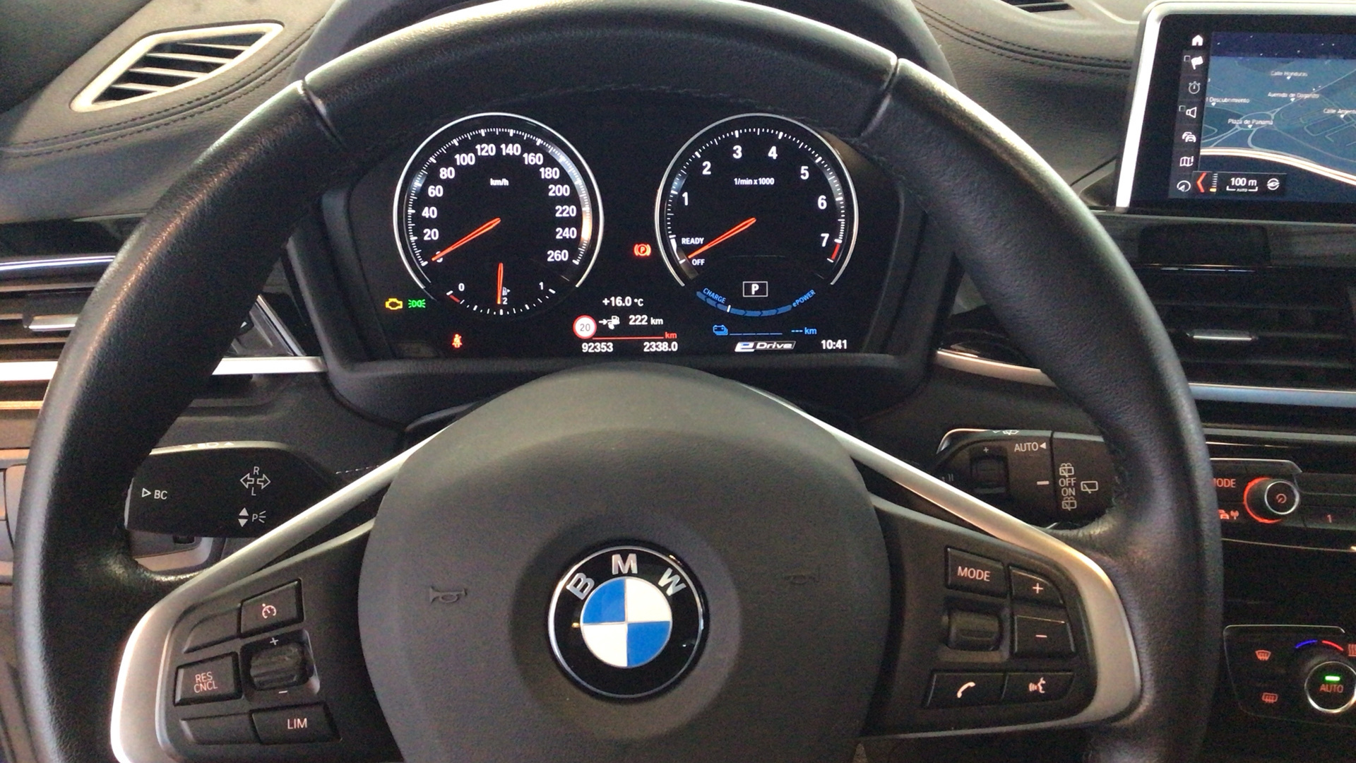 BMW X2 xDrive25e color Azul. Año 2021. 162KW(220CV). Híbrido Electro/Gasolina. En concesionario BYmyCAR Madrid - Alcalá de Madrid