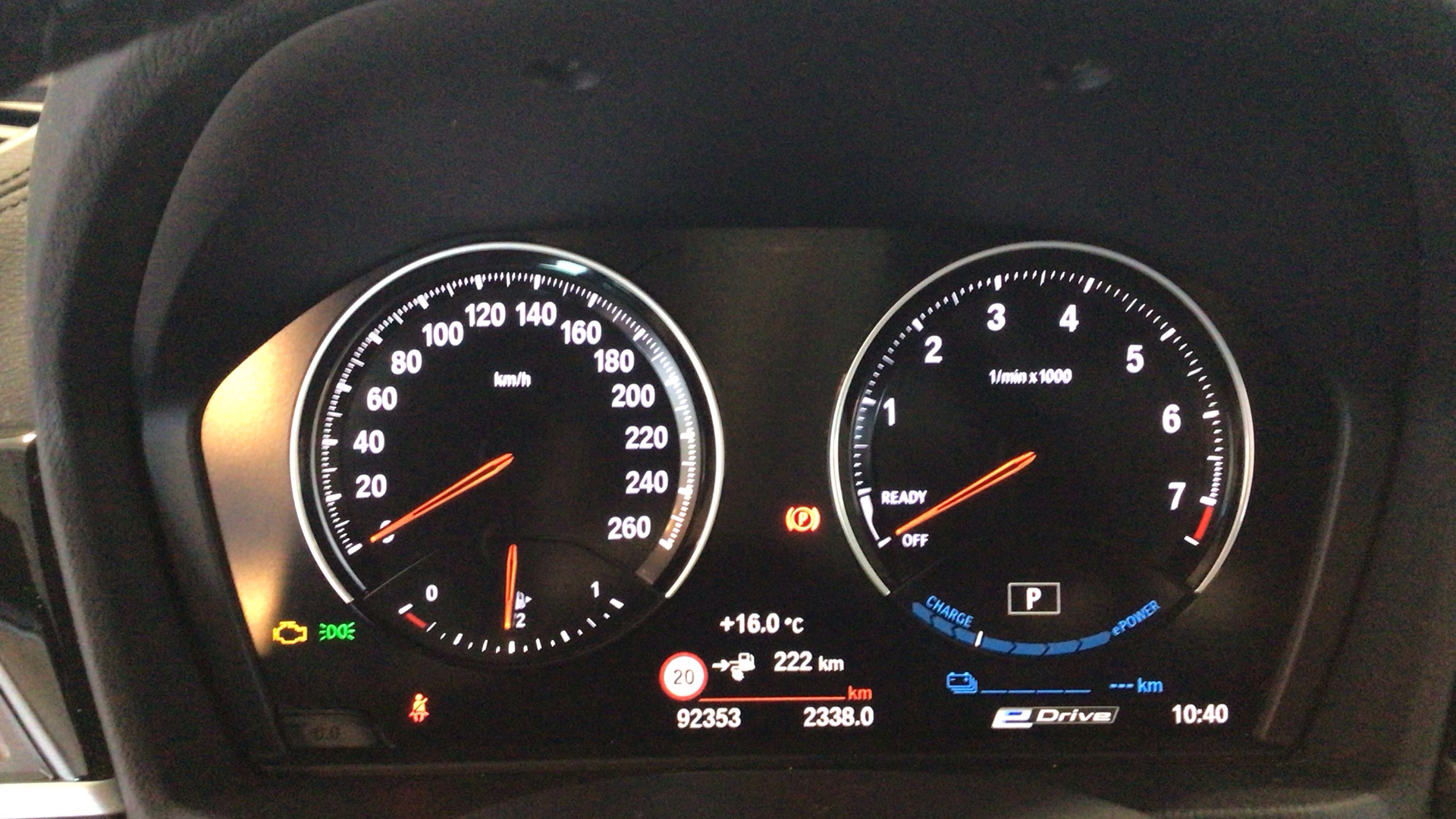 BMW X2 xDrive25e color Azul. Año 2021. 162KW(220CV). Híbrido Electro/Gasolina. En concesionario BYmyCAR Madrid - Alcalá de Madrid