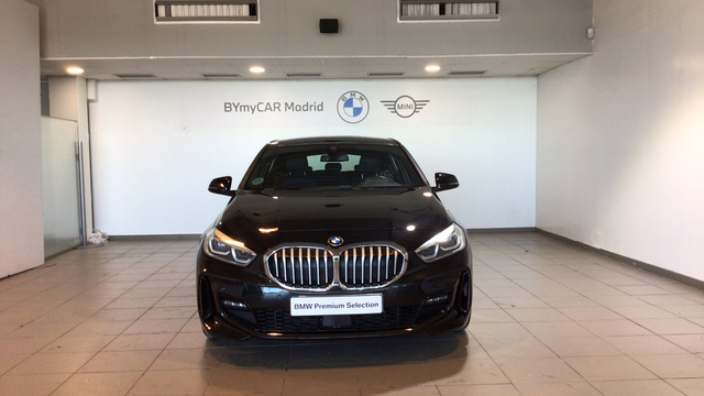BMW Serie 1 118d color Negro. Año 2021. 110KW(150CV). Diésel. En concesionario BYmyCAR Madrid - Alcalá de Madrid
