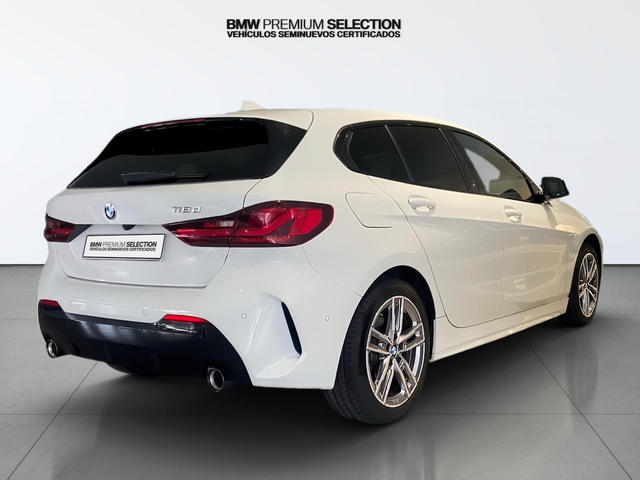 BMW Serie 1 118d color Blanco. Año 2024. 110KW(150CV). Diésel. En concesionario Automotor Costa, S.L.U. de Almería