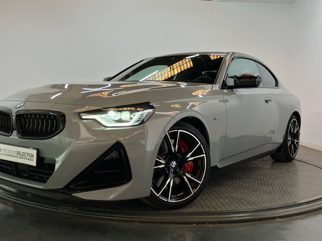 BMW Serie 2 M240i Coupe color Gris. Año 2023. 275KW(374CV). Gasolina. En concesionario Proa Premium Palma de Baleares
