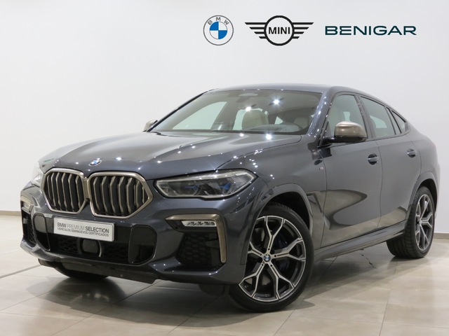 BMW X6 M50d color Gris. Año 2020. 294KW(400CV). Diésel. En concesionario GANDIA Automoviles Fersan, S.A. de Valencia