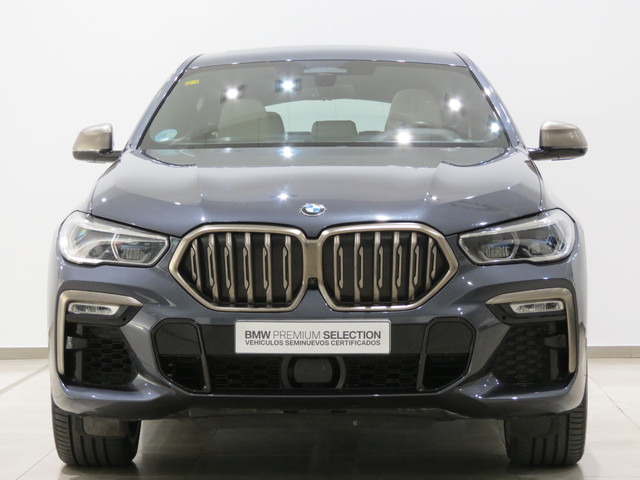 BMW X6 M50d color Gris. Año 2020. 294KW(400CV). Diésel. En concesionario GANDIA Automoviles Fersan, S.A. de Valencia