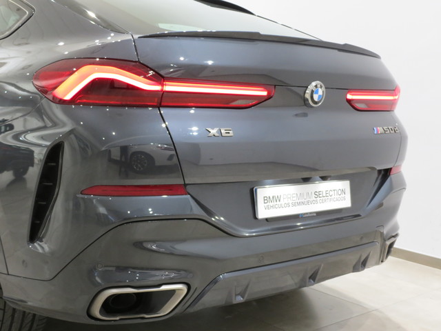 BMW X6 M50d color Gris. Año 2020. 294KW(400CV). Diésel. En concesionario GANDIA Automoviles Fersan, S.A. de Valencia