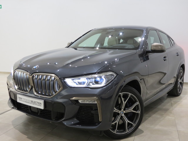 BMW X6 M50d color Gris. Año 2020. 294KW(400CV). Diésel. En concesionario GANDIA Automoviles Fersan, S.A. de Valencia