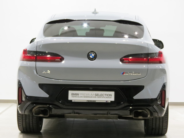 BMW X4 M40d color Gris. Año 2022. 250KW(340CV). Diésel. En concesionario GANDIA Automoviles Fersan, S.A. de Valencia