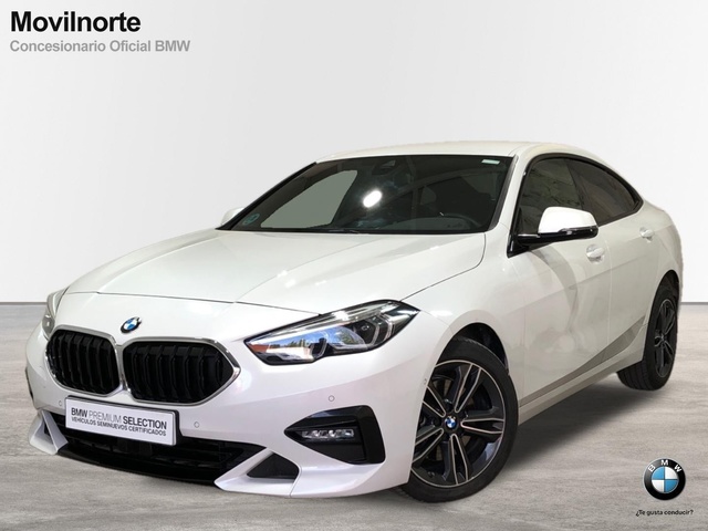 BMW Serie 2 218d Gran Coupe color Blanco. Año 2024. 110KW(150CV). Diésel. En concesionario Movilnorte El Plantio de Madrid