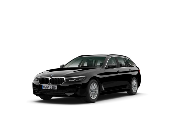 BMW Serie 5 520d Touring color Negro. Año 2024. 140KW(190CV). Diésel. En concesionario Movilnorte El Carralero de Madrid