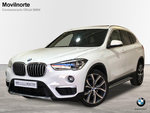 Fotos de BMW X1 sDrive18d color Blanco. Año 2018. 110KW(150CV). Diésel. En concesionario Movilnorte El Carralero de Madrid