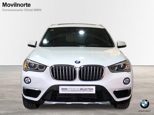 Fotos de BMW X1 sDrive18d color Blanco. Año 2018. 110KW(150CV). Diésel. En concesionario Movilnorte El Carralero de Madrid