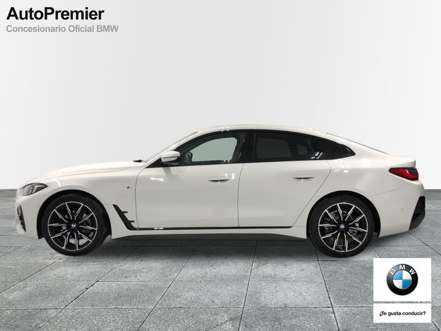 BMW Serie 4 420d Gran Coupe color Blanco. Año 2025. 140KW(190CV). Diésel. En concesionario Auto Premier, S.A. - MADRID de Madrid